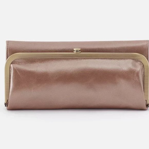 NWT New Hobo Rachel Wallet Cameo Leather Retired Rare
